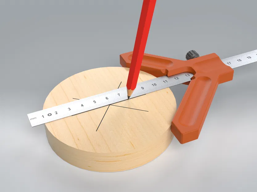 Thước Căn Tâm – Dụng Cụ Tìm Tâm Đường Kính Tròn - Image 1