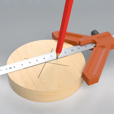 Thước Căn Tâm – Dụng Cụ Tìm Tâm Đường Kính Tròn