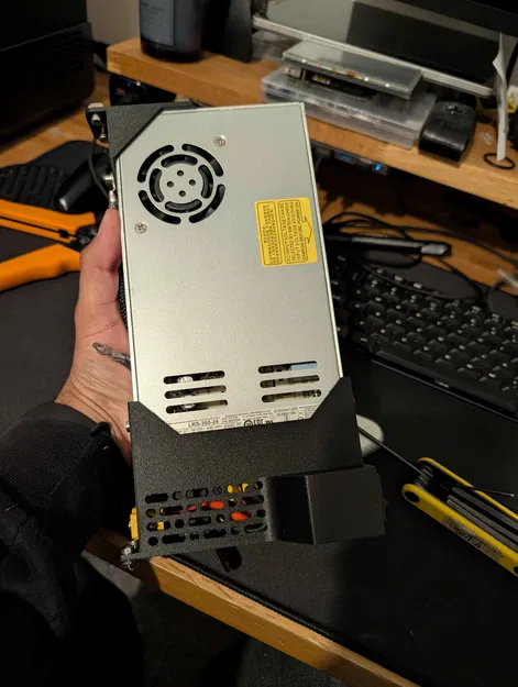 Giá đỡ nguồn Meanwell LRS350 cho Ender 3 - Image 1