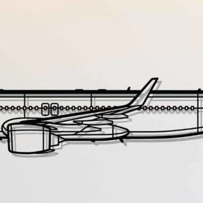 Tranh Treo Tường Máy Bay Airbus A320neo