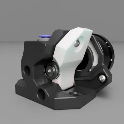 WWBMG WristWatch extruder cho IDGA với ngàm Sherpa Mini và con lăn trơn hotrod