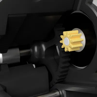 Mô-đun đẩy đồng hồ đeo tay với bánh răng dẫn động MK8