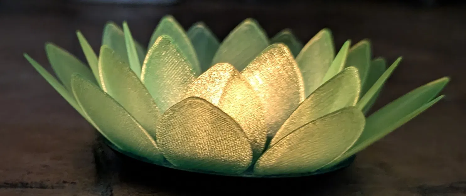 Mô hình Hoa Nến Tealight - Tealight Flower - Image 6