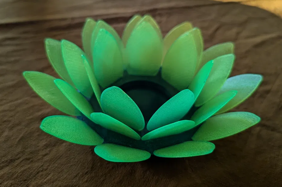 Mô hình Hoa Nến Tealight - Tealight Flower - Image 10