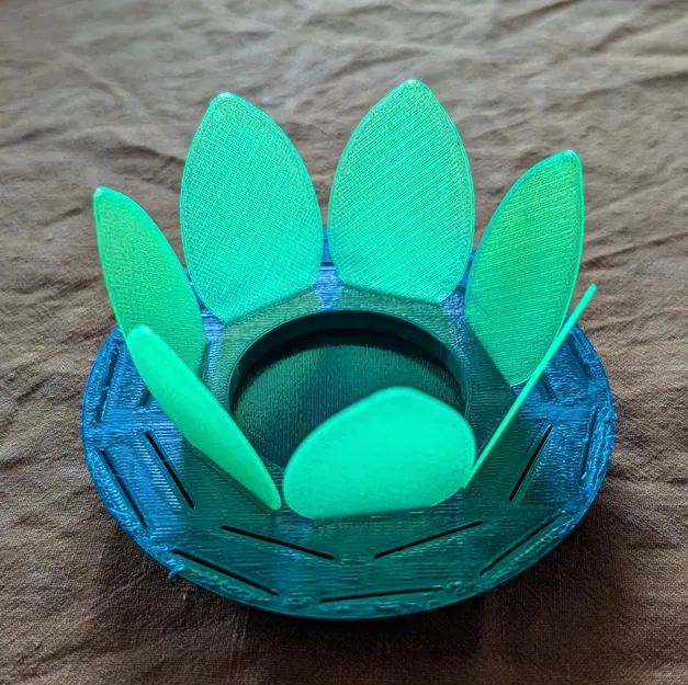 Mô hình Hoa Nến Tealight - Tealight Flower - Image 11