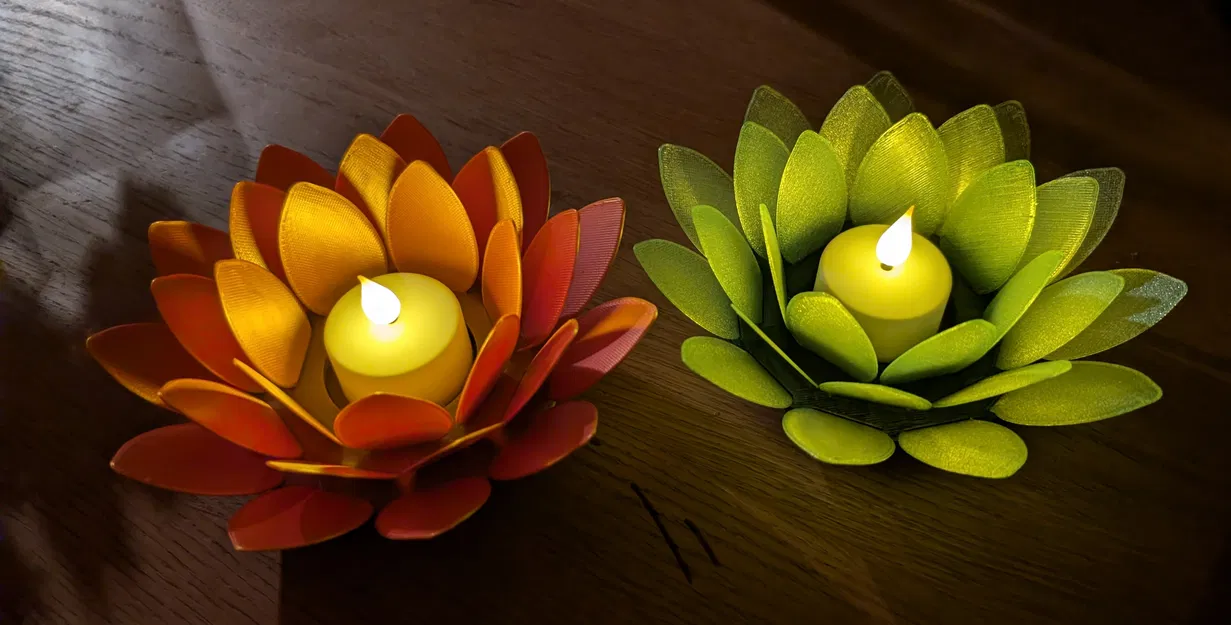 Mô hình Hoa Nến Tealight - Tealight Flower - Image 12