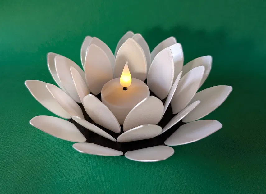 Mô hình Hoa Nến Tealight - Tealight Flower - Image 17