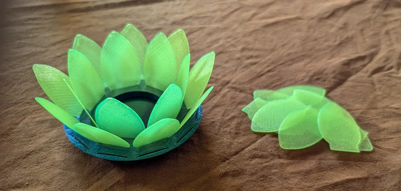 Mô hình Hoa Nến Tealight - Tealight Flower - Image 21