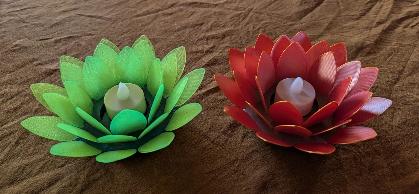 Mô hình Hoa Nến Tealight - Tealight Flower - Image 22