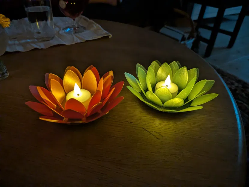 Mô hình Hoa Nến Tealight - Tealight Flower - Image 24