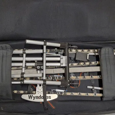 Khung Vibraphone và Ống Cộng Hưởng Có Trục Lá Rung Cho Tấm Âm Musser M55