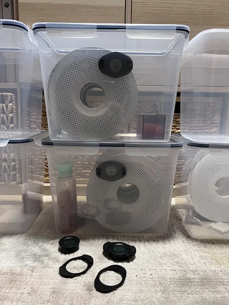 Giá Đỡ Cảm Biến Độ Ẩm Đơn Giản Cho Hộp Bảo Quản - Image 2