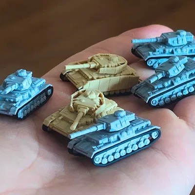 Mô hình xe tăng Panzerkampfwagen IV tí hon