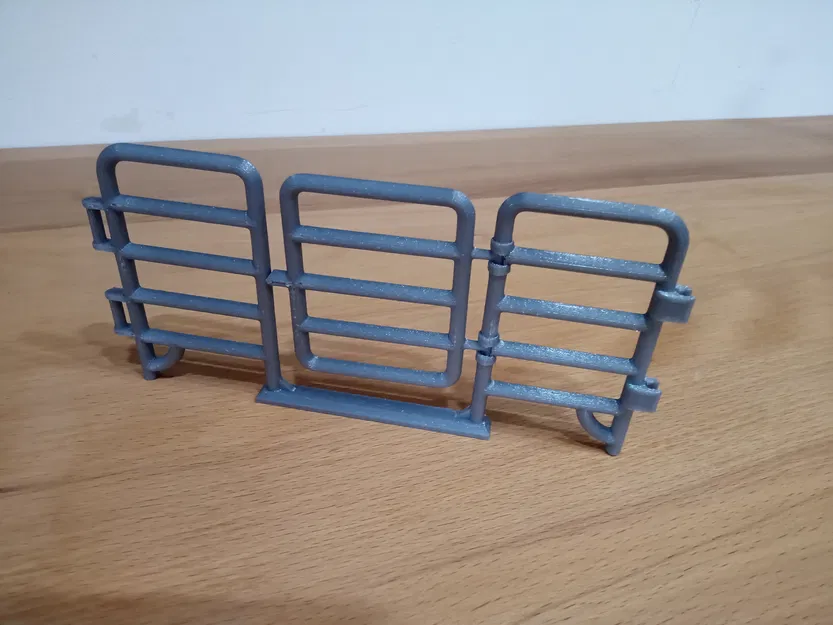 Mô hình Bảng hàng rào Schleich có cổng ở giữa - Image 1