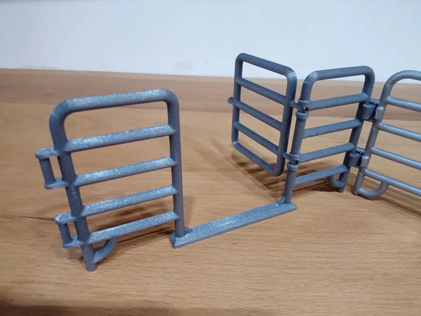 Mô hình Bảng hàng rào Schleich có cổng ở giữa - Image 2