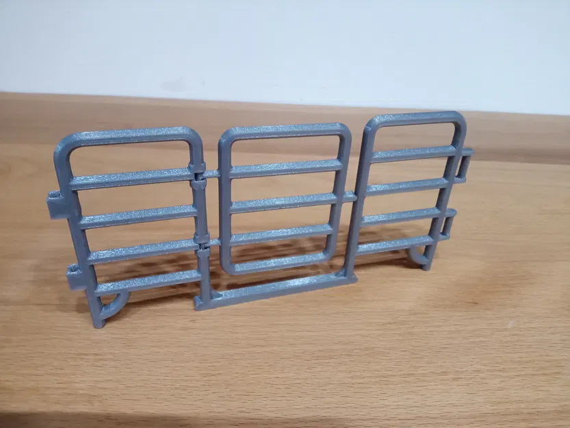 Mô hình Bảng hàng rào Schleich có cổng ở giữa - Image 3