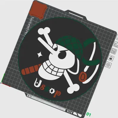 Tấm Ussop One Piece 4 Màu