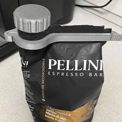 Kẹp Túi Cà Phê — Giữ Đồ Đạc Gọn Gàng