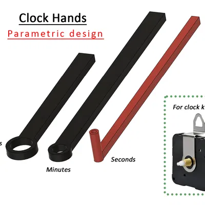 Kim Đồng Hồ (Bộ Kit) (Parametric)