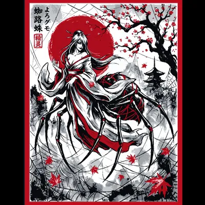 Spiderwoman / Yorogumo Hueforge