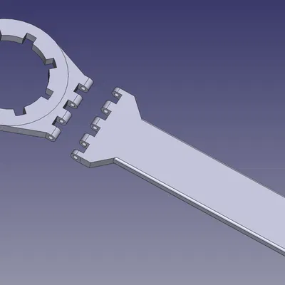 Cờ lê góc cho ốc siết ống PE