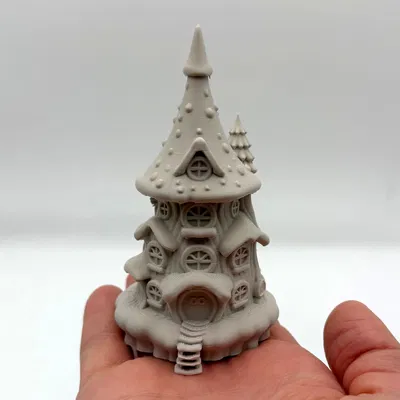 Nhà Cỏ Sương Lạnh - Ngôi Nhà Tiên Mùa Đông 3D