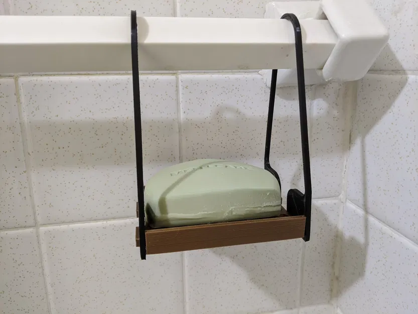 Kệ Xà Phòng Treo Thanh Vắt Khăn - Image 1