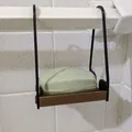 Kệ Xà Phòng Treo Thanh Vắt Khăn - Thumbnail 1