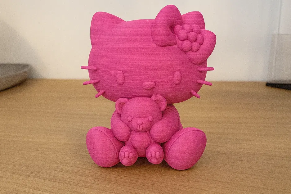 Hello Kitty ôm gấu bông - Image 2