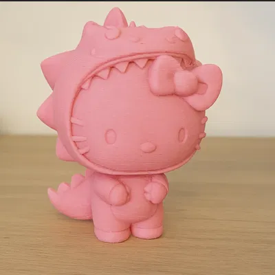 Bộ Đồ Khủng Long Hello Kitty Siêu Dễ Thương