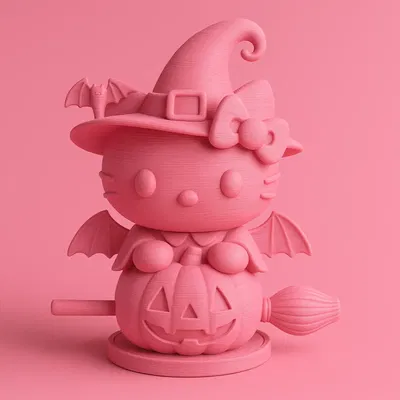 Hello Kitty Phù Thủy Halloween