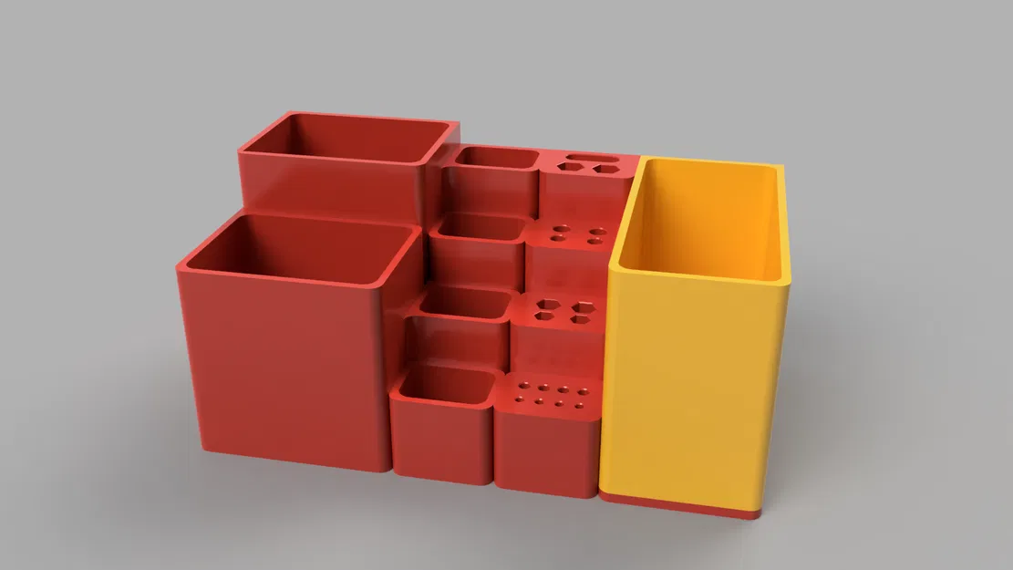 Hộp Sắp Xếp Đồ Dùng Văn Phòng/Dụng Cụ Trên Bàn - Image 1