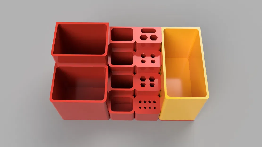 Hộp Sắp Xếp Đồ Dùng Văn Phòng/Dụng Cụ Trên Bàn - Image 2