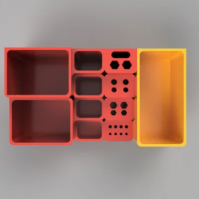 Hộp Sắp Xếp Đồ Dùng Văn Phòng/Dụng Cụ Trên Bàn