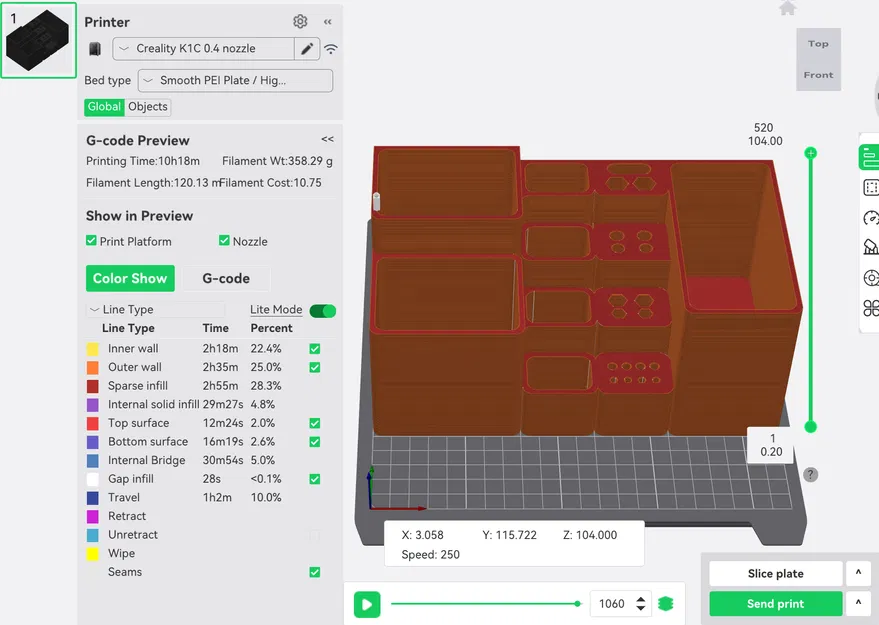 Hộp Sắp Xếp Đồ Dùng Văn Phòng/Dụng Cụ Trên Bàn - Image 7