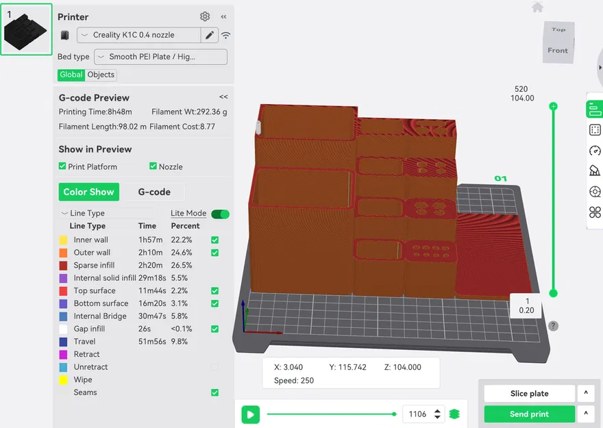 Hộp Sắp Xếp Đồ Dùng Văn Phòng/Dụng Cụ Trên Bàn - Image 8