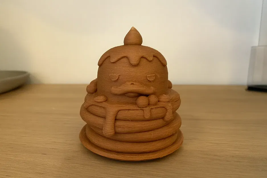 Mô Hình Vịt Bánh Kếp Siêu Dễ Thương - Image 2