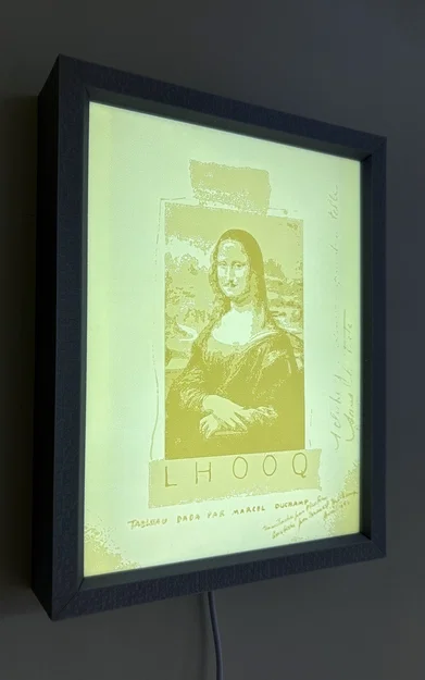 Mô hình L.H.O.O.Q. của Marcel Duchamp - Image 4