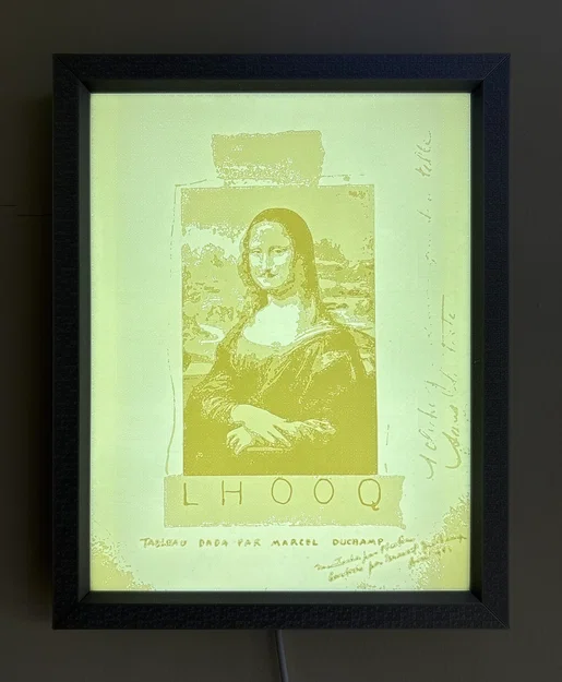 Mô hình L.H.O.O.Q. của Marcel Duchamp - Image 5