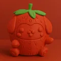 Chó Dâu Tây "Strawberry Doggy" - Thumbnail 1
