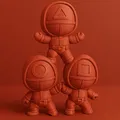 Bộ Ba Squid Game Dễ Thương - Thumbnail 1