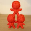 Bộ Ba Squid Game Dễ Thương - Thumbnail 2