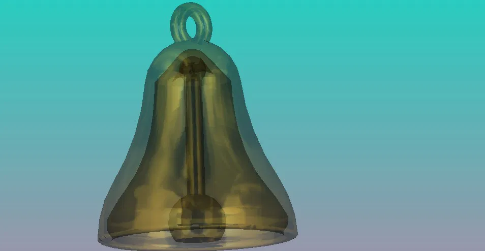 Chuông Giáng Sinh 22mm Cập nhật - Xin lỗi Chuông Giáng Sinh 01 Lỗi. In liền (2 Gramm) - Image 10