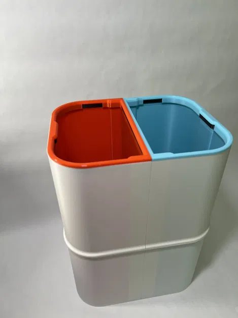 Thùng rác hai ngăn tiện lợi - Image 1