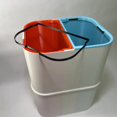 Thùng rác hai ngăn tiện lợi