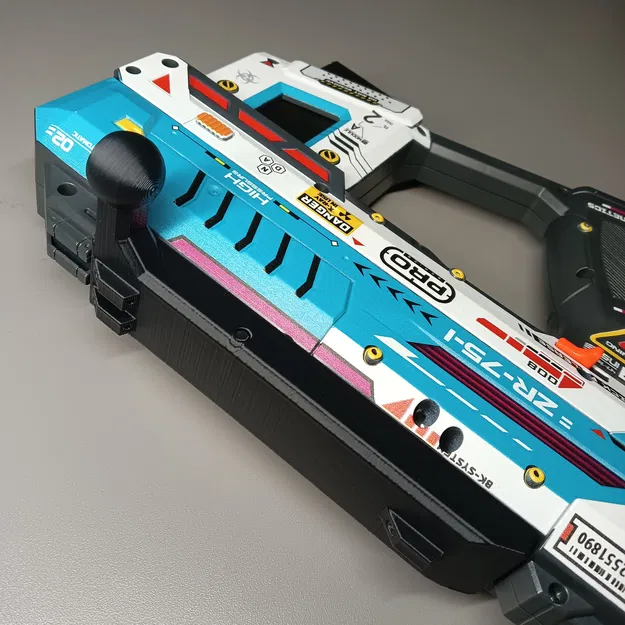 Tay Cần Gạt Dễ Lắp + Tay Kéo Chữ T Mod X-Shot Fury-X (Trượt Lên Ray Picatinny!) - Image 6