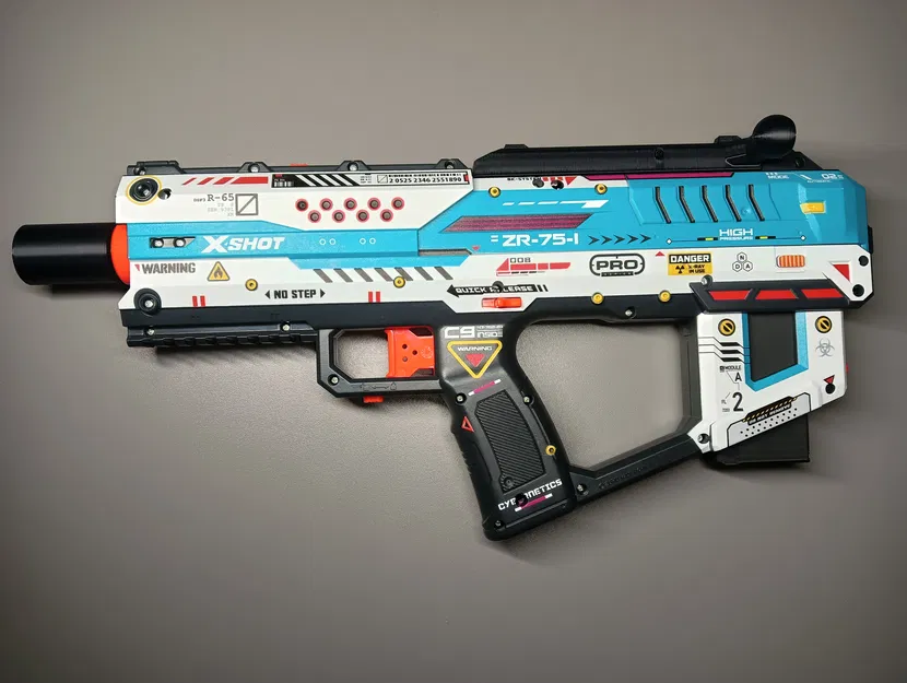 Tay Cần Gạt Dễ Lắp + Tay Kéo Chữ T Mod X-Shot Fury-X (Trượt Lên Ray Picatinny!) - Image 7