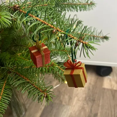 Hộp Quà Trang Trí Cây Thông & Đồ Trang Trí