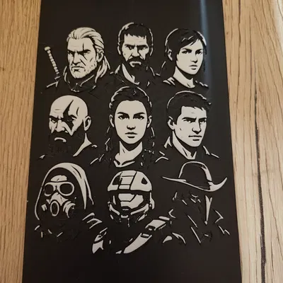 Mô hình nhân vật game Hueforge