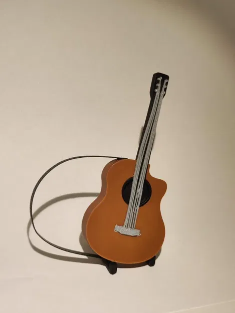 Móc Khóa Mini Guitar (Không Dùng AMS) - Image 2